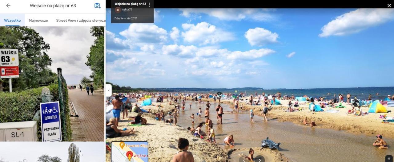 Apartament 2 Pokoje W Gdansku Blisko Morza 1500 M Do Plazy Exteriör bild